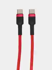 Багровый кабель Baseus Type-C to Type-C, 3A /Самсунг/Хонор/Xiaomi/Андроид/Redmi CATKLF