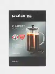 Френч-пресс Polaris Graphit-600FP Графитовый