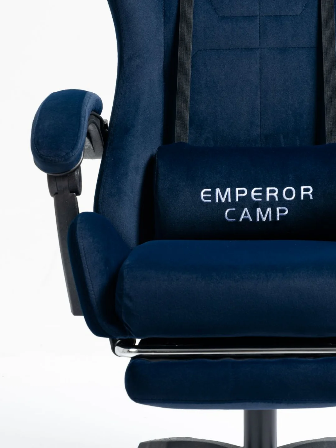 Серый игровое компьютерное кресло Emperor Camp с функцией вибромассажа