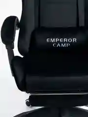 Серый игровое компьютерное кресло Emperor Camp с функцией вибромассажа