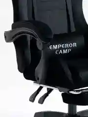 Серый игровое компьютерное кресло Emperor Camp с функцией вибромассажа