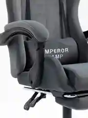 Серый игровое компьютерное кресло Emperor Camp с функцией вибромассажа