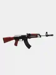Шоколадный детский игрушечный автомат Калашникова АК-47 с пульками