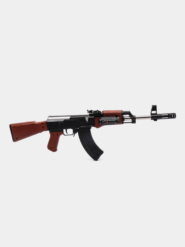 Детский игрушечный автомат Калашникова АК-47 с пульками