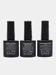 Набор Elpaza: Primer+Base+Top Matte, (праймер + база + топ матовый) 10 мл