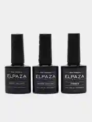 Набор Elpaza: Primer+Base+Top Matte, (праймер + база + топ матовый) 10 мл