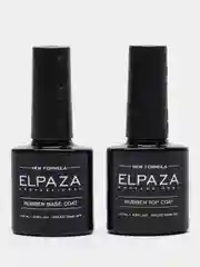 Набор Elpaza каучуковая база + каучуковый топ, 10мл