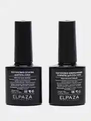 Набор Elpaza каучуковая база + каучуковый топ, 10мл