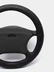 Медный чехол - оплетка на руль автомобиля из экокожи