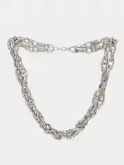 Серебряный цепь массивная "Святая"