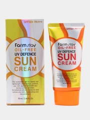 FarmStay Солнцезащитный крем для лица SPF50+ PA+ Oil-Free UV Defence Sun Cream, 70 мл