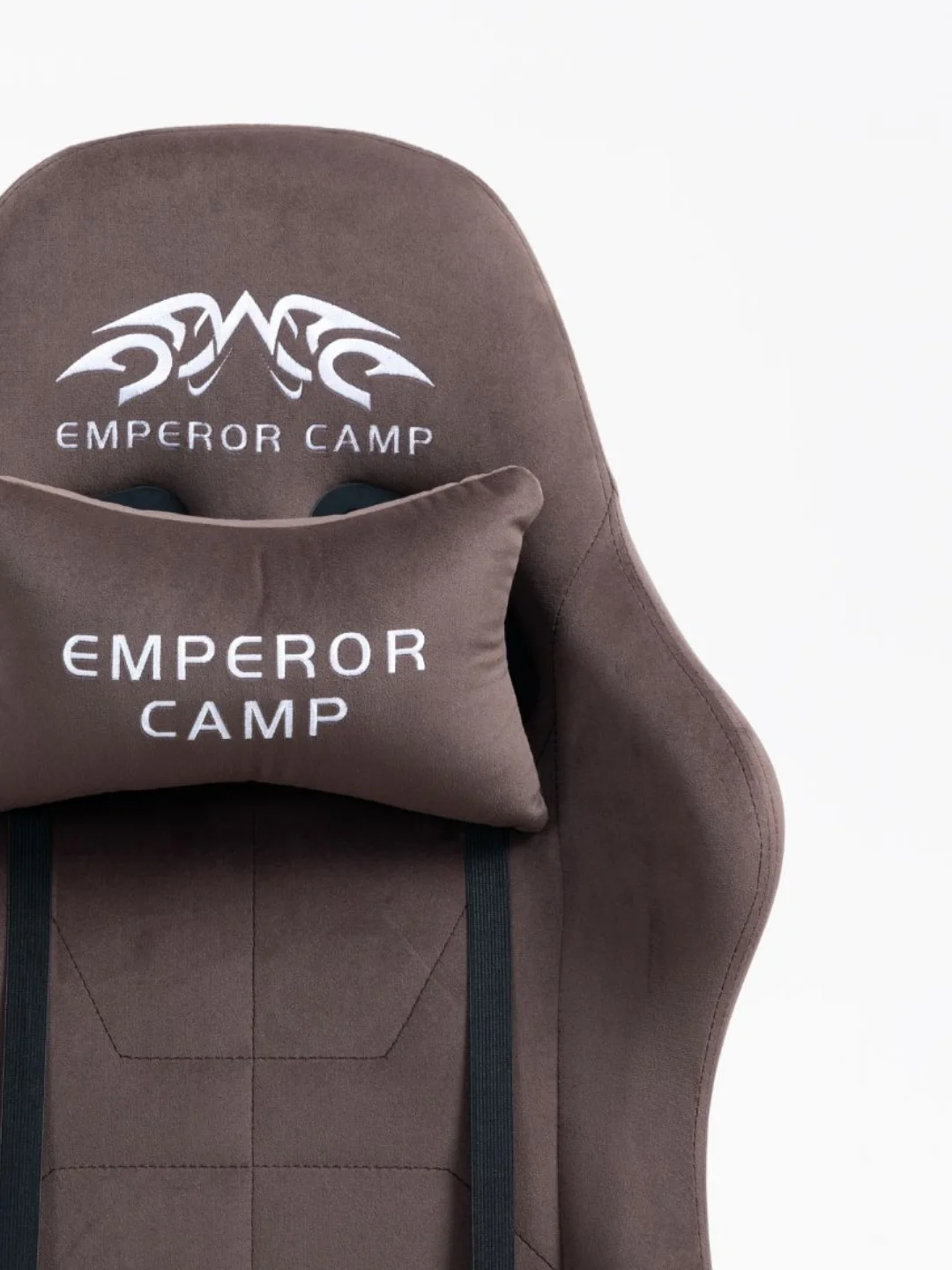 Коричневый игровое компьютерное кресло Emperor Camp с функцией вибромассажа