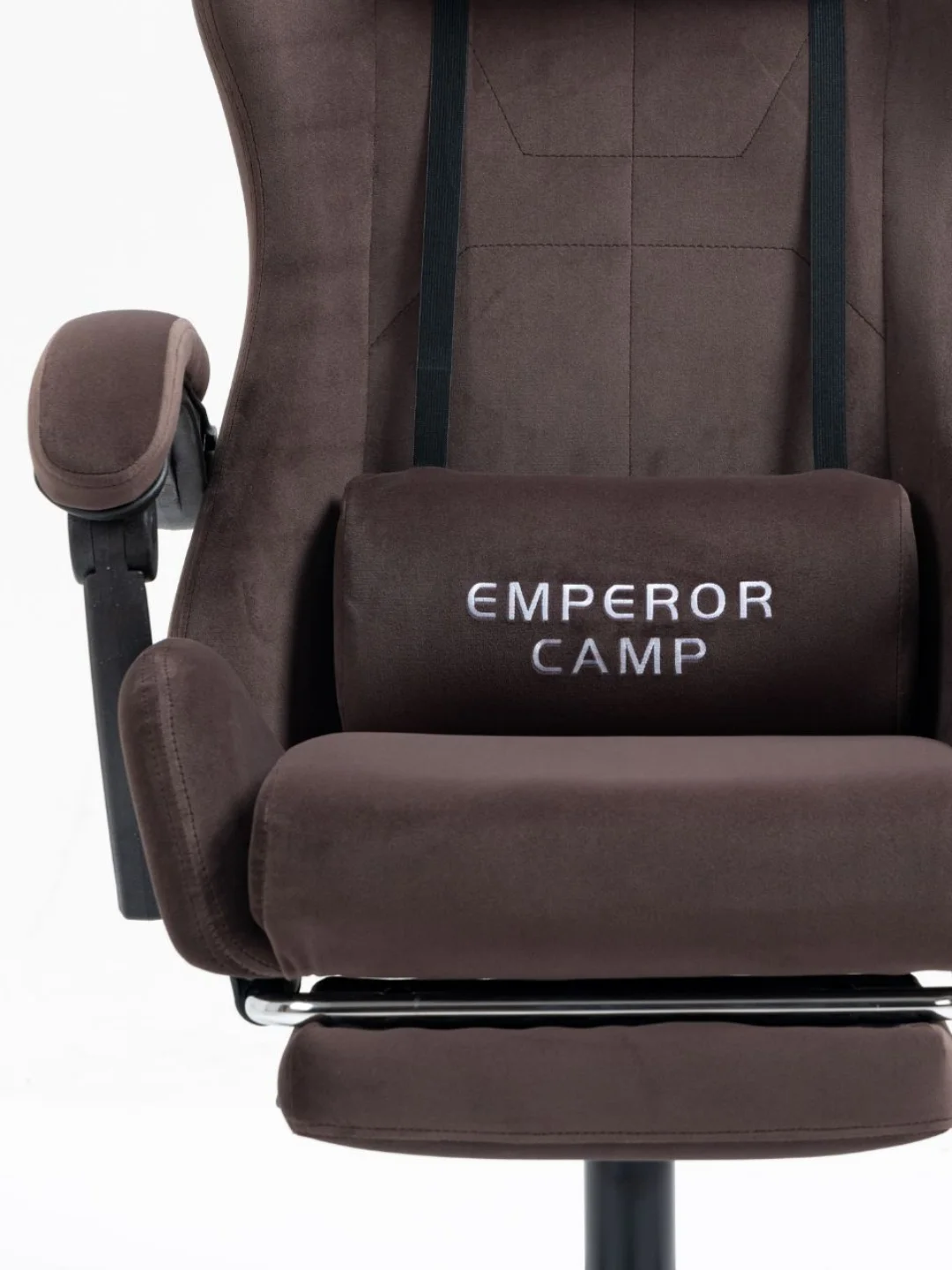 Коричневый игровое компьютерное кресло Emperor Camp с функцией вибромассажа