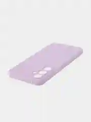 Фиолетовый чехол для Samsung Galaxy A54 силиконовый ROSCO матовый тонкий с бортиком- защитой камер