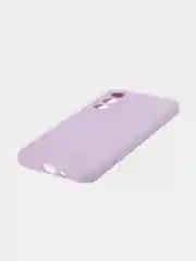 Фиолетовый чехол для Samsung Galaxy A54 силиконовый ROSCO матовый тонкий с бортиком- защитой камер