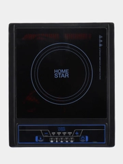 Плитка индукционная HOMESTAR HS-1101, 2000 Вт, 1 конфорка, черная