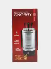Электрошашлычница ENERGY НЕВА-1, 1000 Вт, 5 шампуров, серебристая