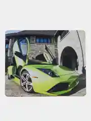Коврик компьютерный для мышки Car Ferrari sport 20х24см, тканевая прорезиненная основа