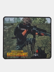 Коврик компьютерный для мышки BATTLEGROUNDS Засада 25х29см, тканевая прорезиненная основа