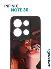 Разноцветный чехол с рисунком на Infinix Note 30 (Инфиникс Нот 30)