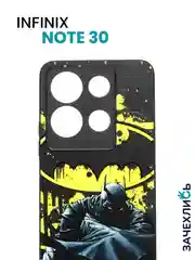 Разноцветный чехол с рисунком на Infinix Note 30 (Инфиникс Нот 30)