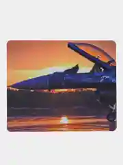Коврик компьютерный для мышки MIG-35 20х24см, тканевая прорезиненная основа