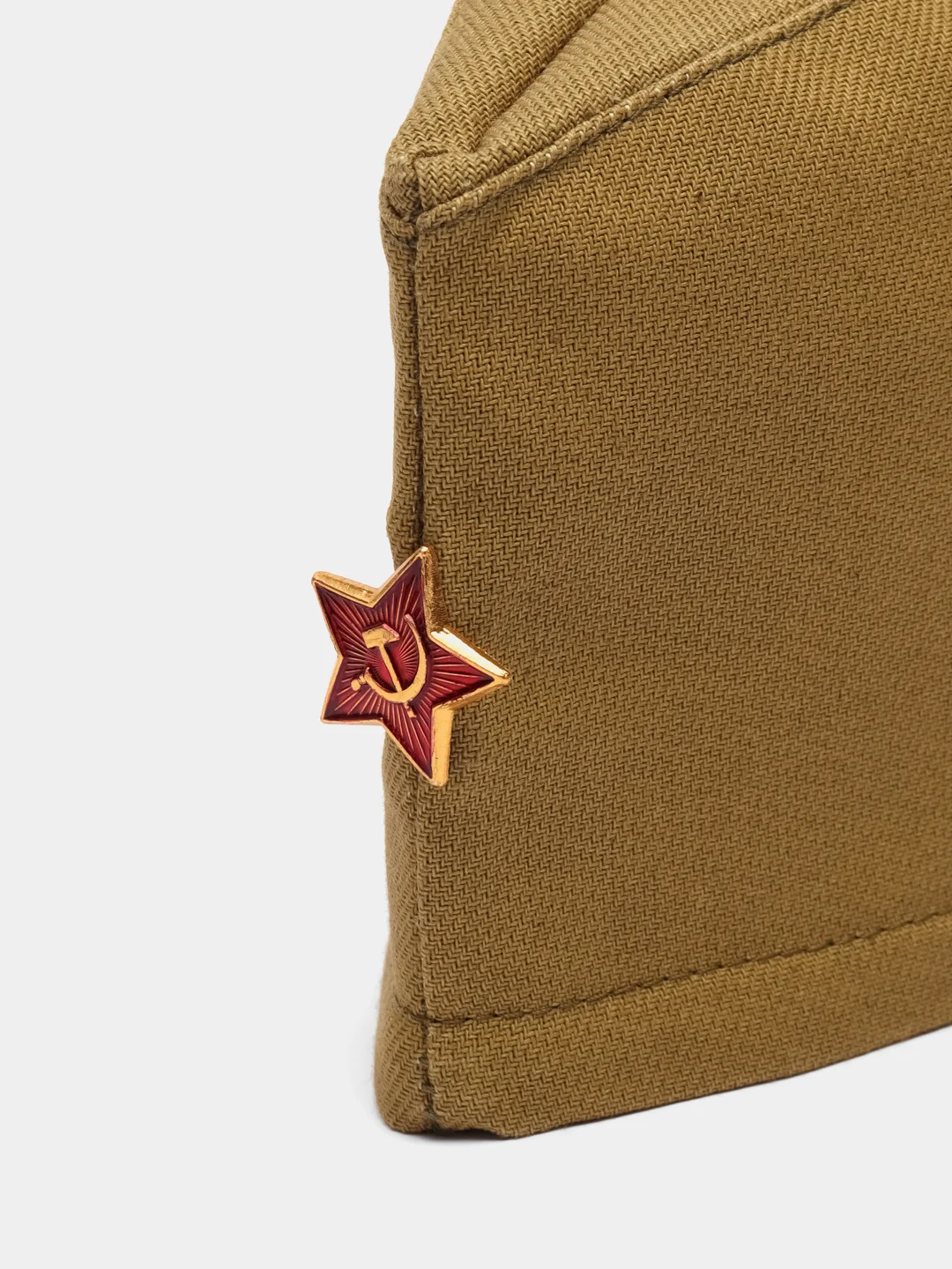 Пилотка солдатская, военная, со звездой, на 9 мая