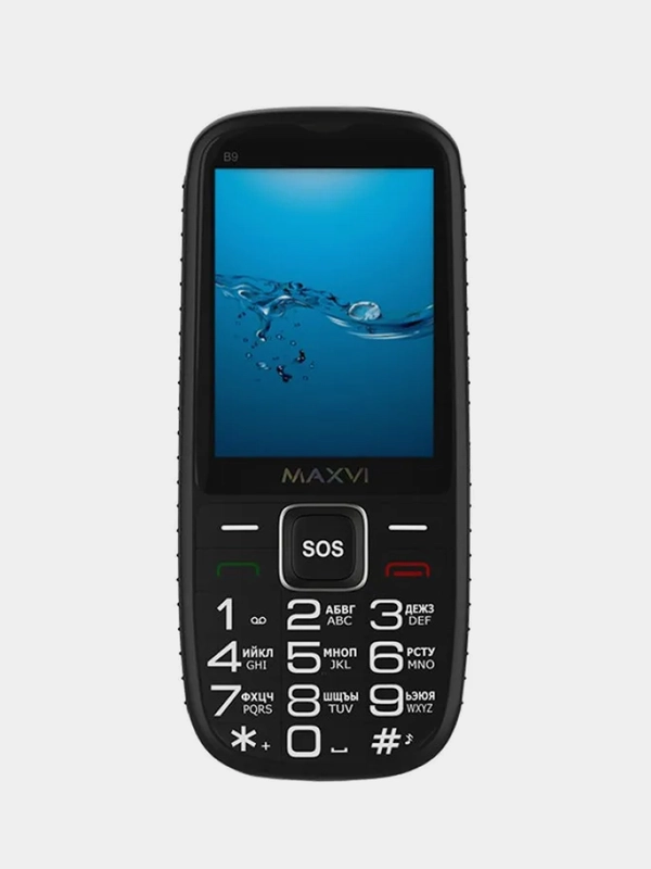 Сотовый телефон Maxvi B9 Black
