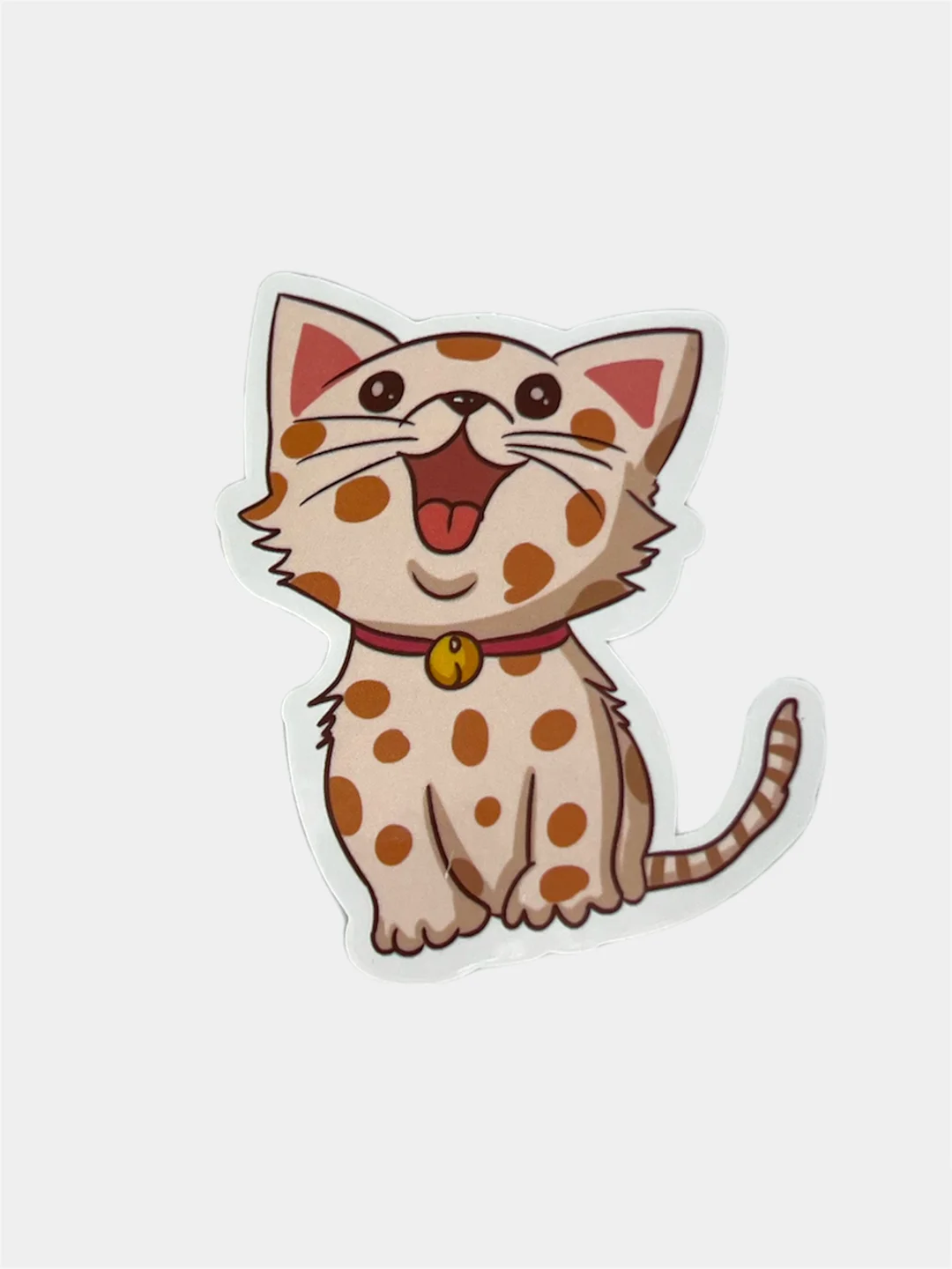 Бирюзовый стикеры мемы "Котики", 50 шт