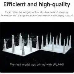 Белый высокоскоростной пластик eSUN PLA-HS High Speed 1kg
