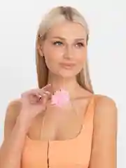 Конфетный чокер на шею с цветком, украшение на шею роза