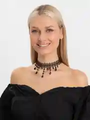 Чокер на шею с кружевами