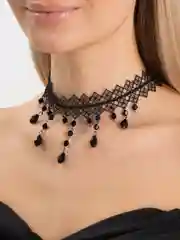 Чокер на шею с кружевами