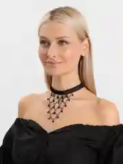 Чокер на шею с кружевами
