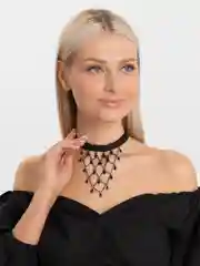 Чокер на шею с кружевами