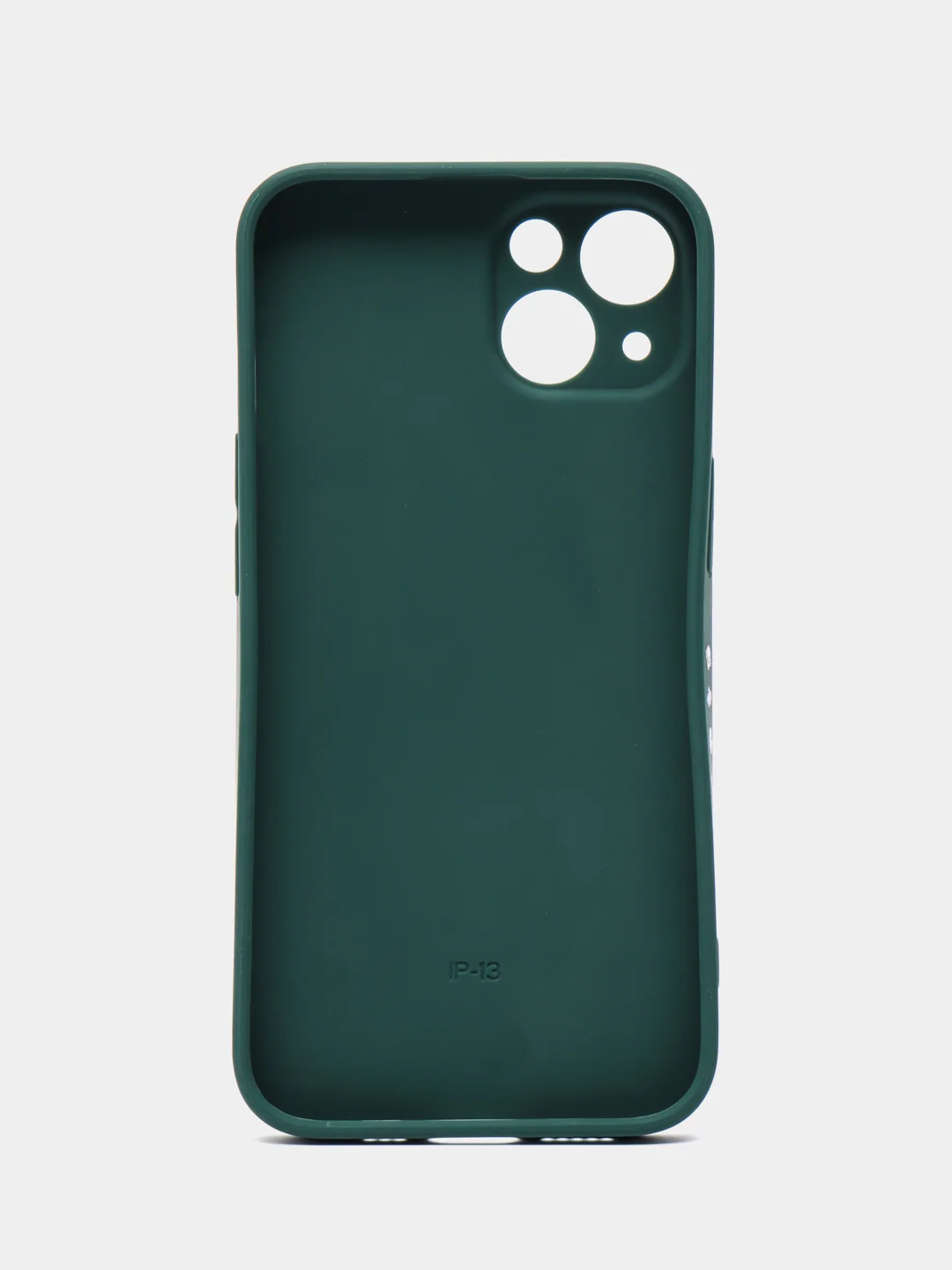 Зеленый чехол на Айфон / чехол на Apple Iphone 12 pro max 13 pro max / космонавт