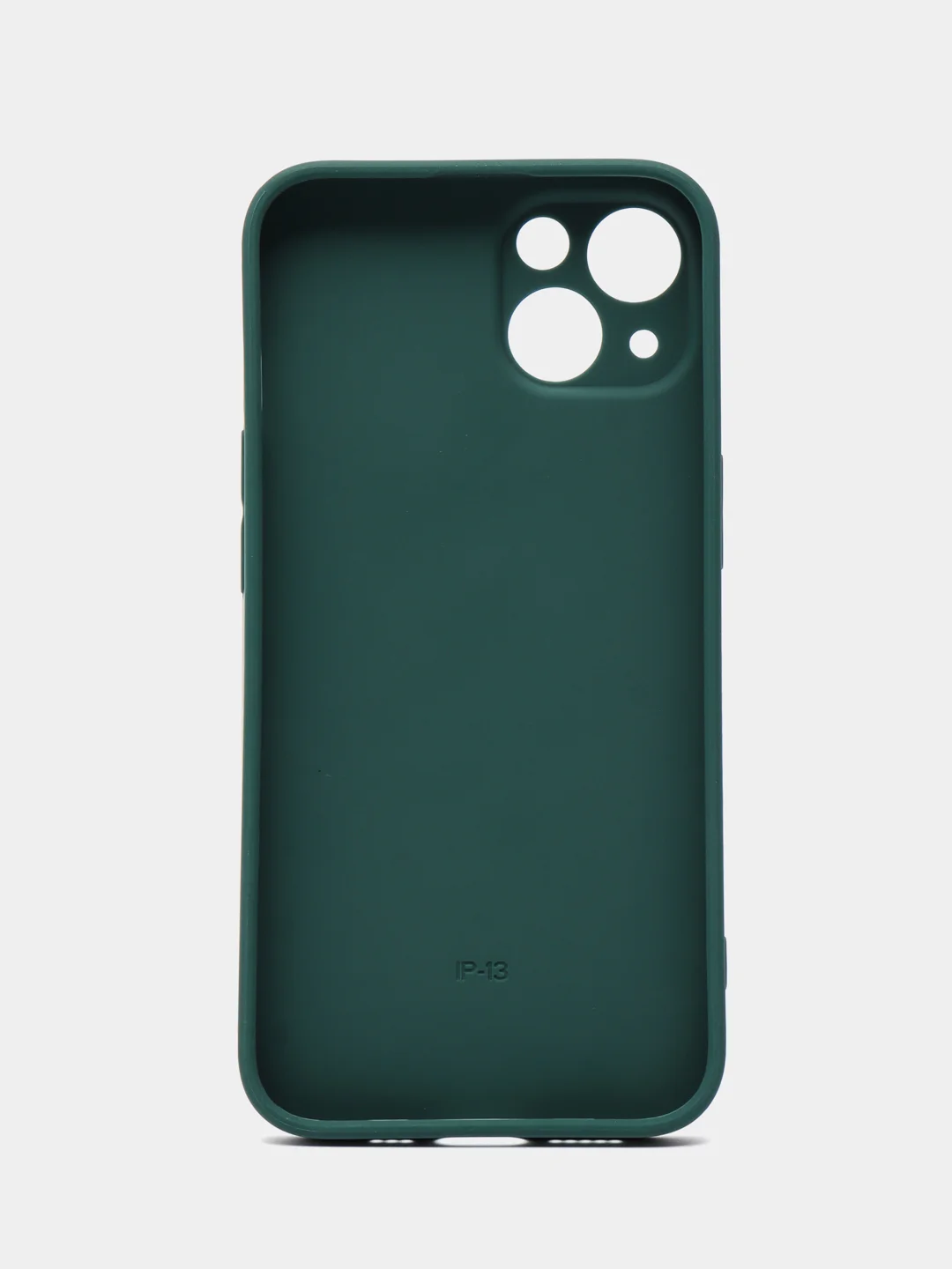 Тёмно-зелёный чехол на Айфон / чехол на Apple Iphone 12 pro max 13 pro max / космонавт