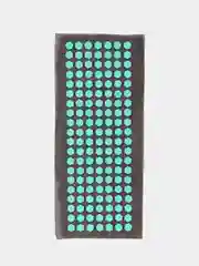 Фиолетовый массажный коврик, игольчатый, 140 колючек, аппликатор, иппликатор "Кузнецова", 28 х 64 см