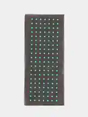 Фиолетовый массажный коврик, игольчатый, 140 колючек, аппликатор, иппликатор "Кузнецова", 28 х 64 см