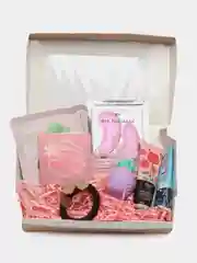 Розовый подарочный уходовый набор для девушки, женщины Beauty box