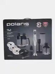 Блендер ручной Polaris PHB 1637AL CUBE Нержавеющая сталь/черный