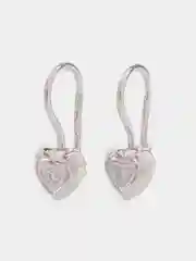 Бежевый детские СЕРЬГИ 925