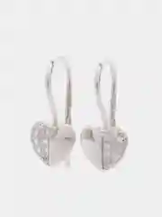 Белый детские СЕРЬГИ 925