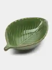 Салатник Доляна Лист, 170 мл, 1810,5 см, цвет зелёный