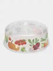 Крышка для СВЧ D250мм с декором (бесцветный)