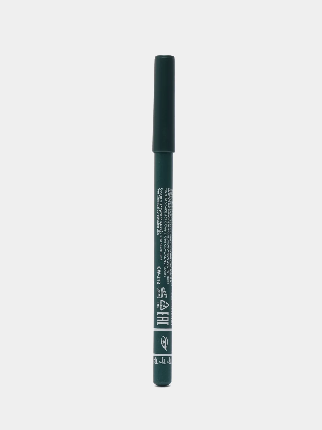 Карандаш для глаз TF of Color eyeliner CW 212, тон 120 темный лайм