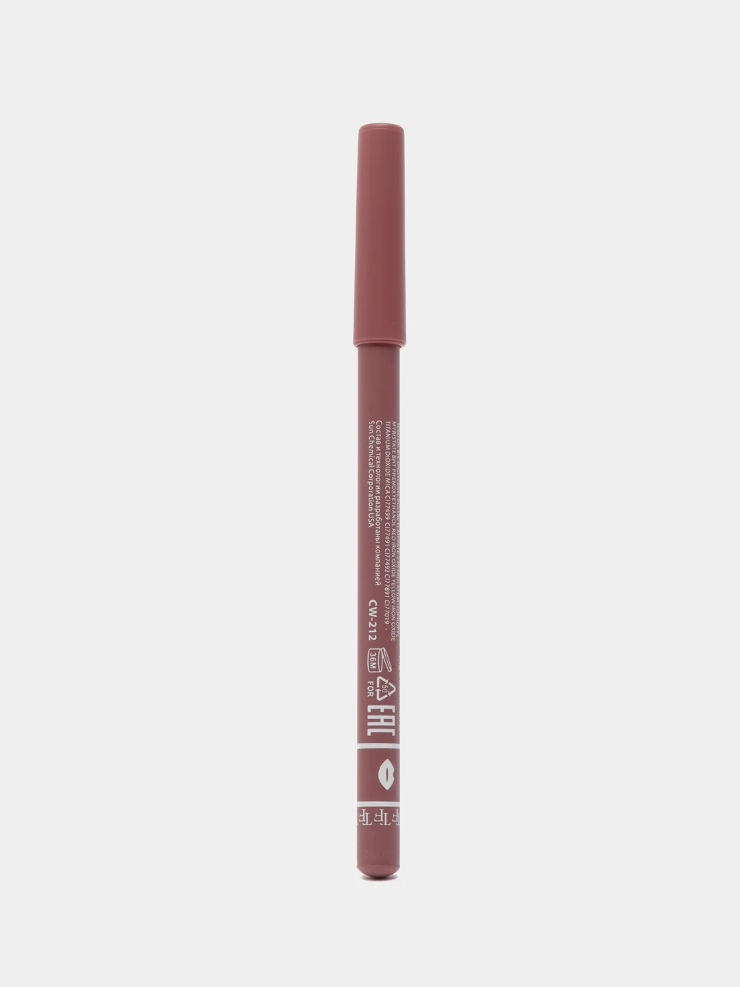Карандаш для губ TRIUMPH of COLOR lipliner CW-212, тон 214 естественные губы