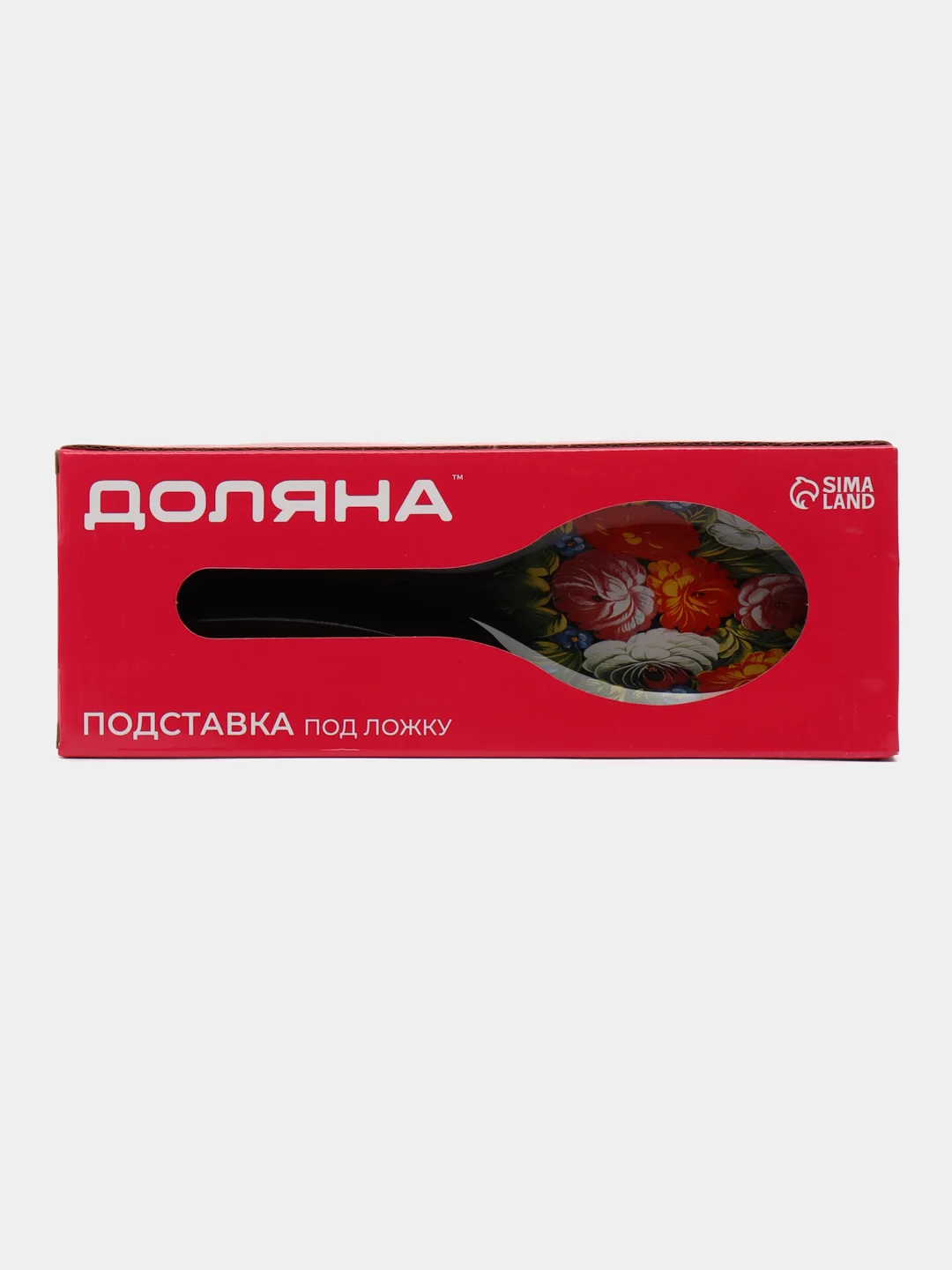 Подставка стеклянная под ложку Доляна Народные мотивы, 23,58,31,5 см