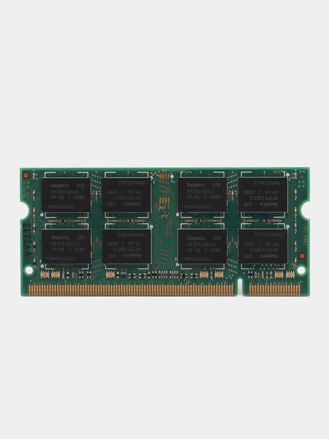 Оперативная память 2 GB DDR2 800 МГц SODIMM Hynix, 1x2 ГБ