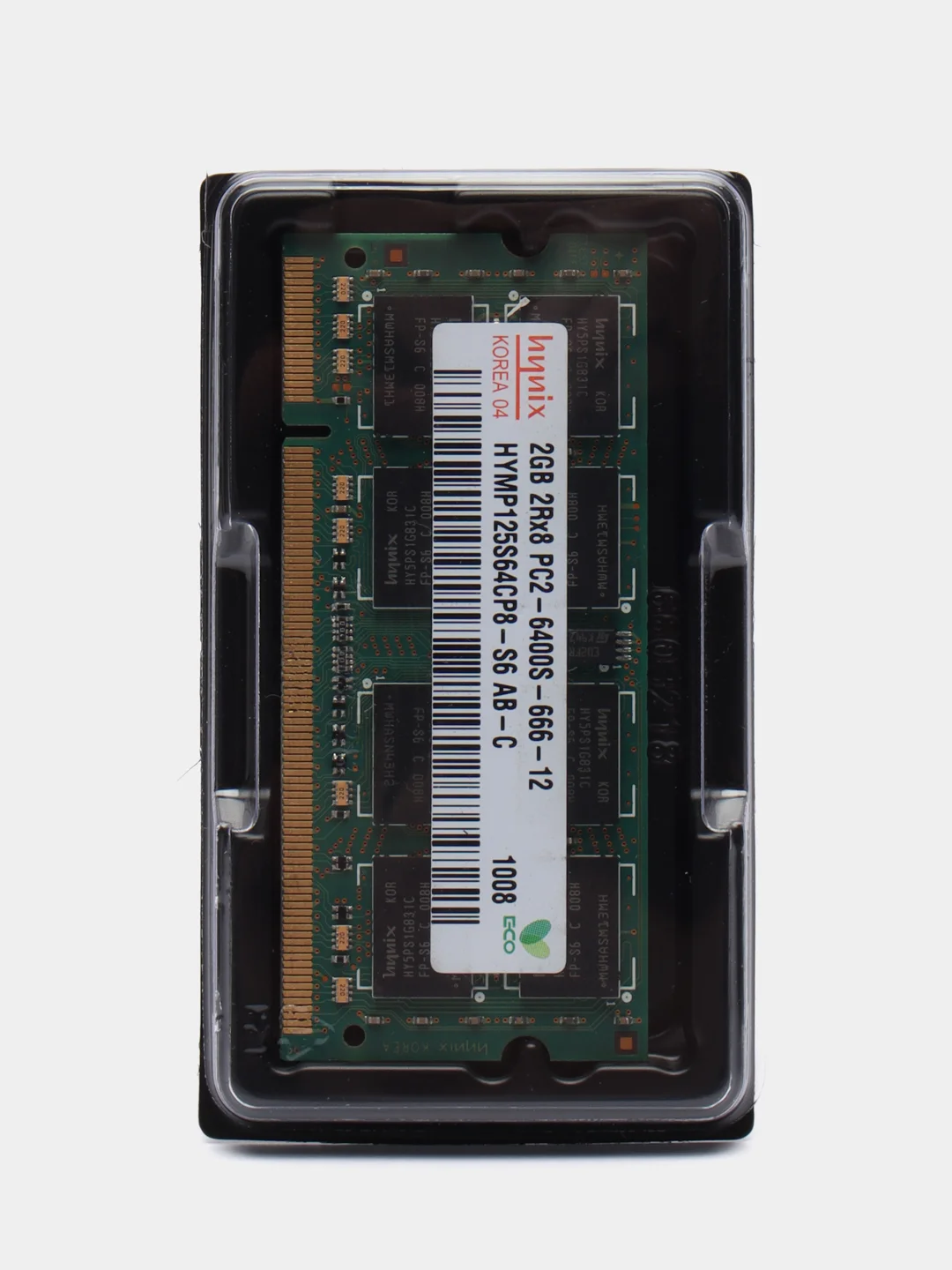 Оперативная память 2 GB DDR2 800 МГц SODIMM Hynix, 1x2 ГБ
